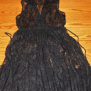 Forever 21 Black Lace Dress
